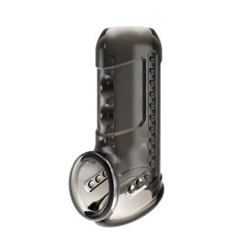 Przelotowy rękaw na penisa Pretty Love dymny długi wodoodporny