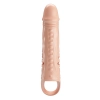 Pretty Love - Rękaw na penisa TPE z 3 zdejmowanymi extenderami 2,5 cm