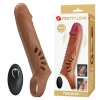 Nakładka na penisa Pretty Love realistyczna 12 wibracji USB