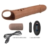 Nakładka na penisa Pretty Love realistyczna 12 wibracji USB