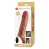 Nakładka na penisa Pretty Love realistyczna 12 wibracji USB