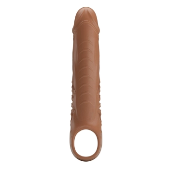 Nakładka na penisa Pretty Love realistyczna 12 wibracji USB