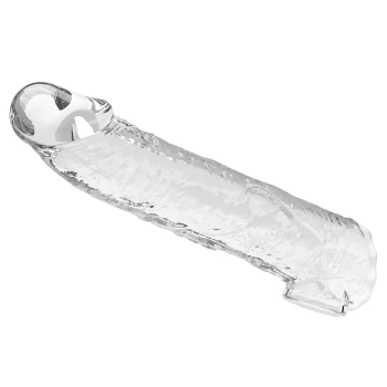 Przedłużka na penisa Pretty Love przezroczysta modułowa 26 cm