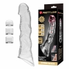Przedłużka na penisa Pretty Love z modułami transparentna 28 cm