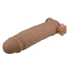 Przedłużka na penisa Pretty Love Xerxes wibrująca cielista 22 cm