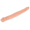 Podwójne dildo Baile TPR cieliste 37 cm