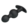 Korek analny silikonowy Pretty Love Heavy Balls 10,4 cm