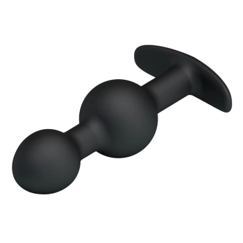 Korek analny silikonowy Pretty Love Heavy Balls 10,4 cm