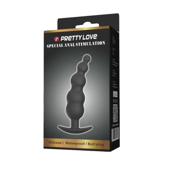 Korek analny silikonowy Pretty Love 11 8 cm 3 cm