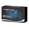 Wibrator analny Pretty Love Archenemy 12 pulsacji silikonowy USB czarny