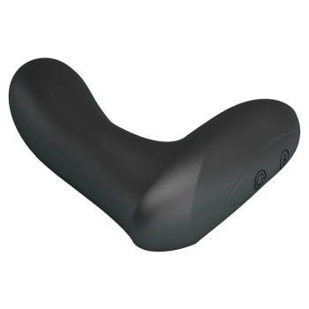 Wibrator analny Pretty Love Archenemy 12 pulsacji silikonowy USB czarny