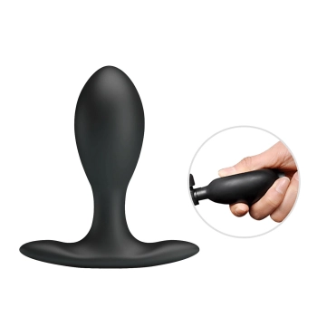 Pompowany korek analny Mr. Play silikonowy