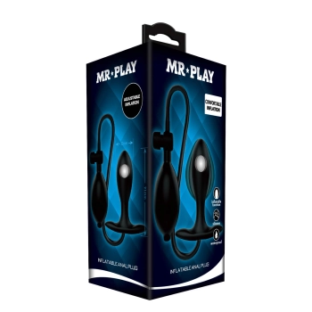 Pompowany korek analny Mr. Play silikonowy
