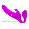 Strap-on bez uprzęży wibrujący Zanini Pretty Love