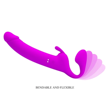 Strap-on bez uprzęży wibrujący Zanini Pretty Love