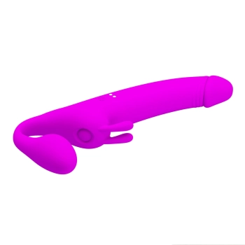 Strap-on bez uprzęży wibrujący Zanini Pretty Love