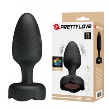 Korek analny wibrujący LED Pretty Love Osborn silikonowy