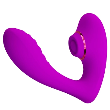 Stymulator łechtaczki Pretty Love Naty silikonowy pulsacyjny USB