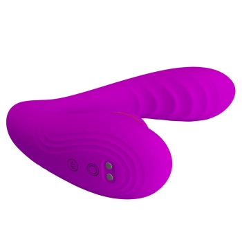 Stymulator łechtaczki Pretty Love Naty silikonowy pulsacyjny USB