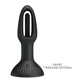 PRETTY LOVE - HUBERT, 7 wiggling settings, Silicone