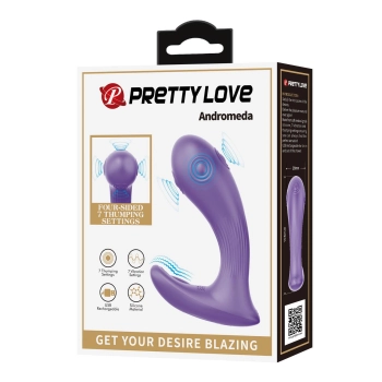 Wibrator silikonowy punktu G Pretty Love Andromeda