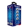 Korek analny silikonowy Mr. Play z 4 metalowymi kulkami