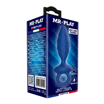 Korek analny z pętlą Mr. Play rozmiar S.
