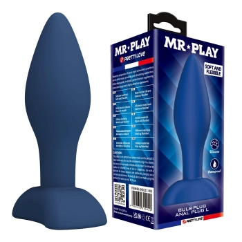 Korek analny silikonowy Mr. Play Bulb L