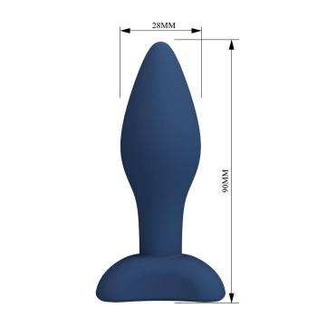 Korek analny silikonowy Mr. Play Bulb S dla początkujących