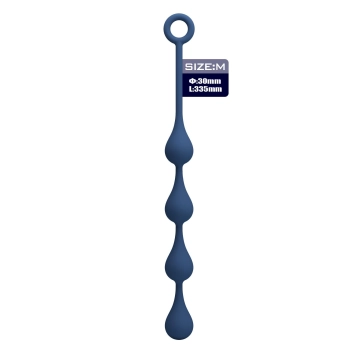 Kulki analne Waterdrop Mr Play silikonowe wodoodporne 33.5 cm
