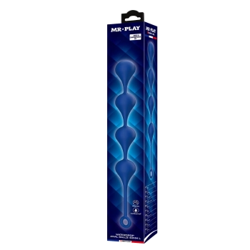 Kulki analne silikonowe wodoodporne Mr Play Waterdrop 43 cm