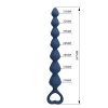 Koraliki analne silikonowe Mr. Play duże wodoodporne 27 cm
