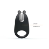 Pierścień wibrujący Pretty Love silikonowy z króliczkiem USB 7,5 cm