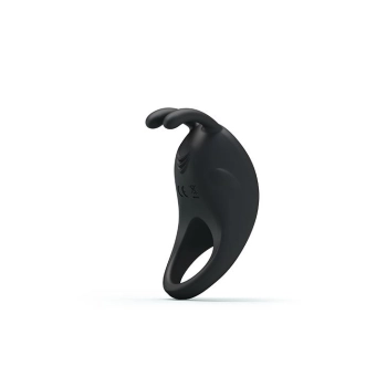 Pierścień wibrujący Pretty Love silikonowy z króliczkiem USB 7,5 cm