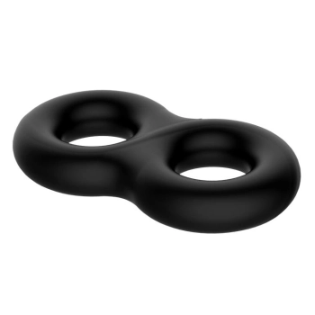 Pierścień erekcyjny Crazy Bull silikonowy podwójny 8,5 cm
