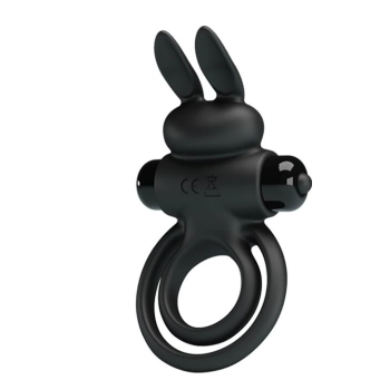 Pierścień wibrujący Pretty Love Vibrant Penis Ring III czarny