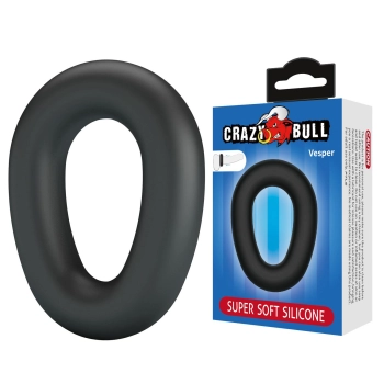 Pierścień erekcyjny super miękki silikonowy Crazy Bull Vesper