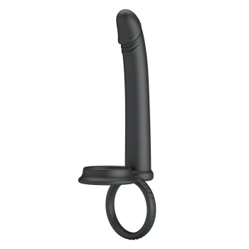 Strap on dildo silikonowe Pretty Love Moses 19 cm wodoodporne