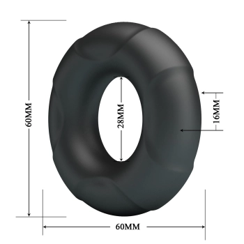 Pierścień silikonowy Arvell Crazy Bull wodoodporny 2,8 cm