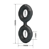 Pierścień erekcyjny silikonowy RADWAN Crazy Bull wodoodporny 2 1 cm