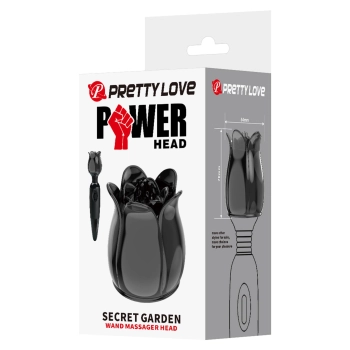 Głowica Pretty Love Power Head Secret Garden do masażera wand