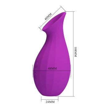 Stymulator ssący łechtaczki Pretty Love w kształcie wazonu