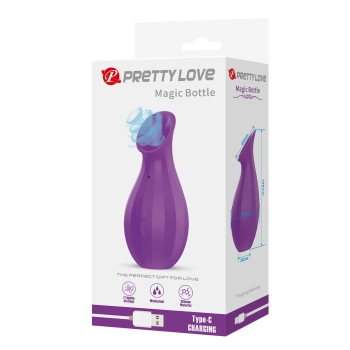 Stymulator ssący łechtaczki Pretty Love w kształcie wazonu