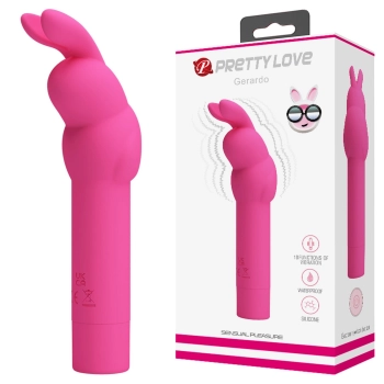 Wibrator króliczek Pretty Love Gerardo silikonowy 10 funkcji wibracji