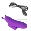 Wibrator na palec silikonowy Pretty Love Snail USB 10 funkcji