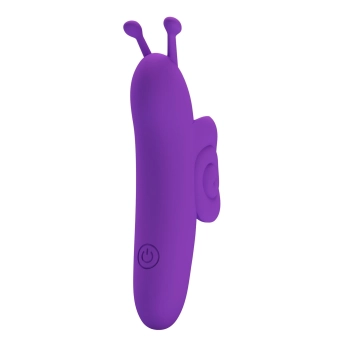 Wibrator na palec silikonowy Pretty Love Snail USB 10 funkcji