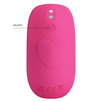 Wibrator silikonowy Pretty Love Hazelynn sterowany aplikacją 11 cm