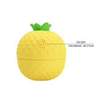 Silikonowy stymulator ananas Pretty Love 12 trybów uderzeń