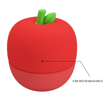 Stymulator łechtaczki Pretty Love Apple Secret silikonowy 12 trybów lizania