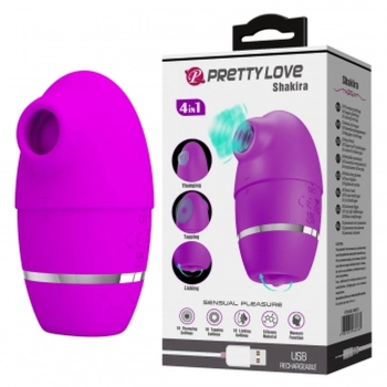 Stymulator łechtaczki Pretty Love Shakira silikonowy USB